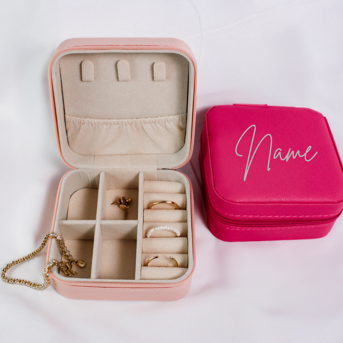 Personalized Travel Jewelry Box